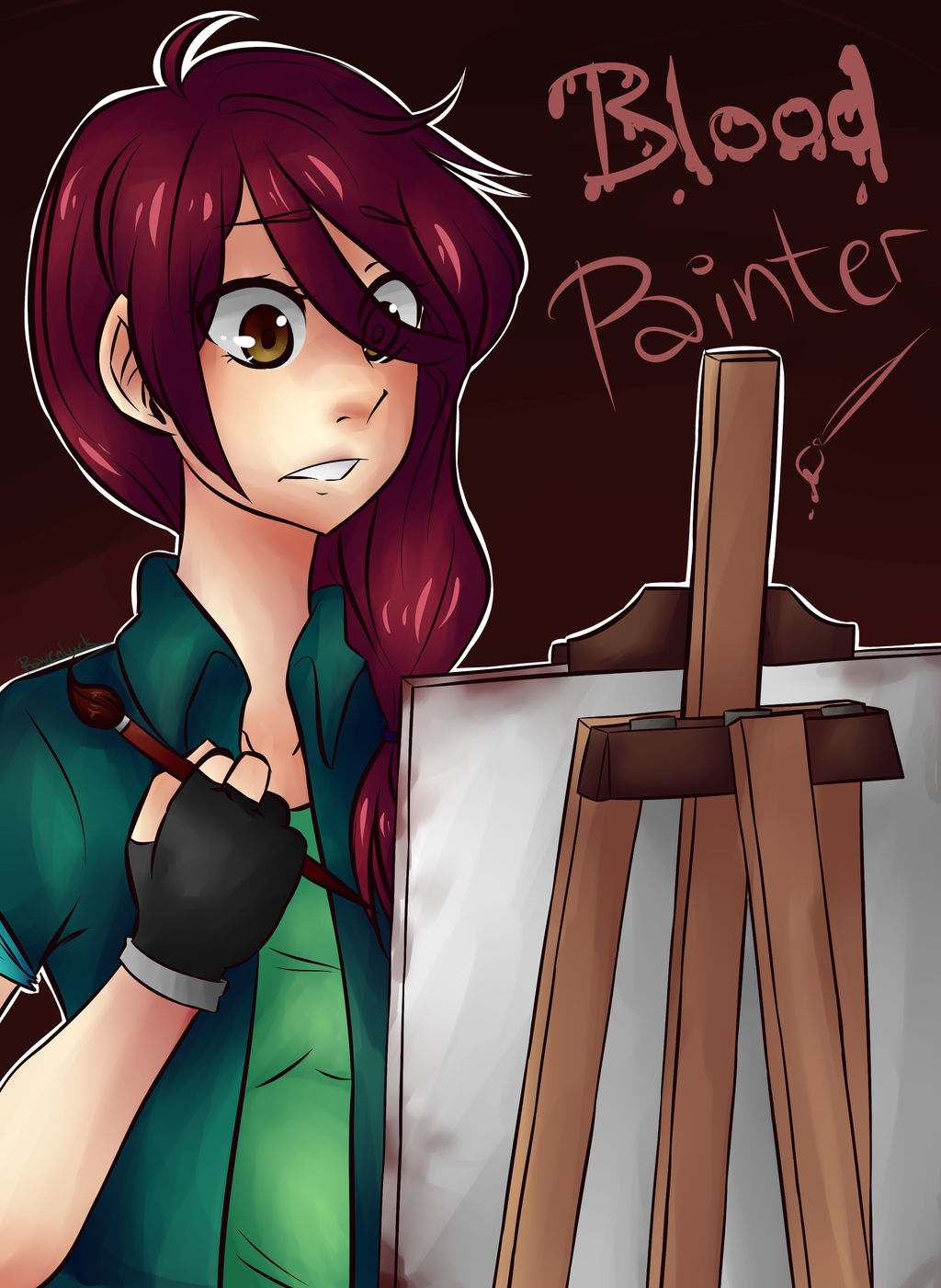 Blood Painter (Commission) by RavenluckArts on DeviantArt