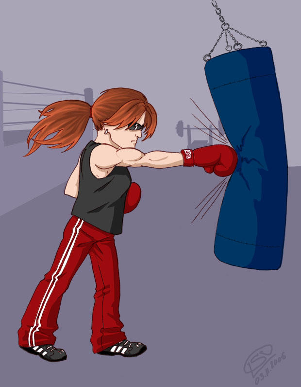 Boxing monster by Windfreak on DeviantArt