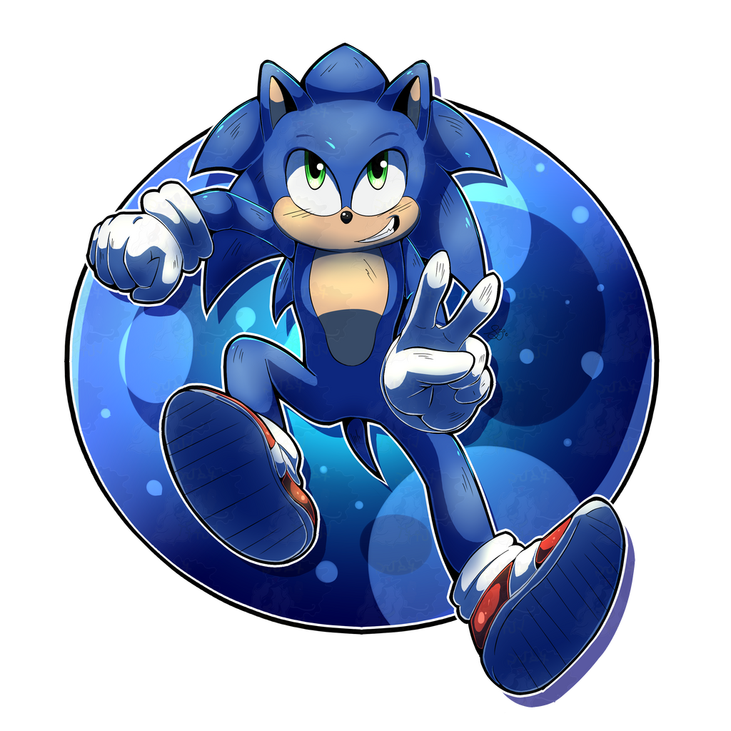 Sonic The Hedgehog 2 Movie (Sonic) by Neferushaat on DeviantArt