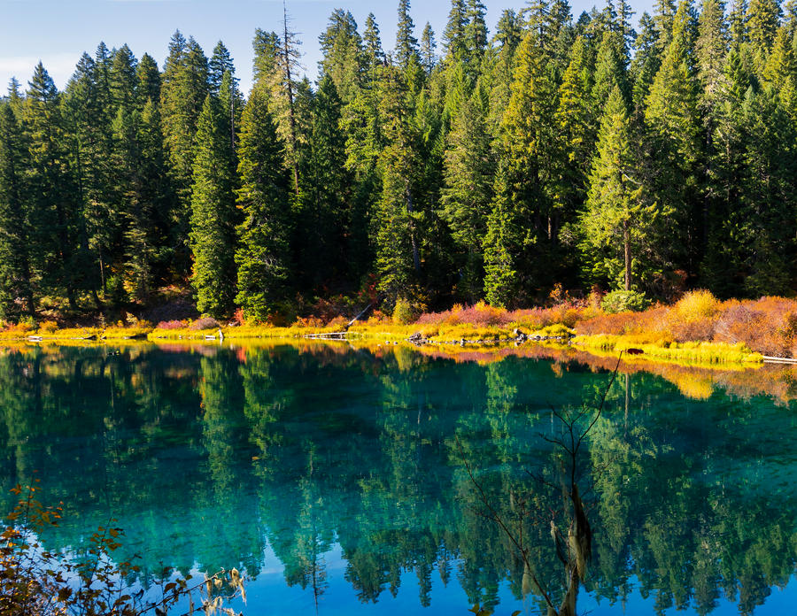 Clear Lake Reflections by dA-Tripper on DeviantArt