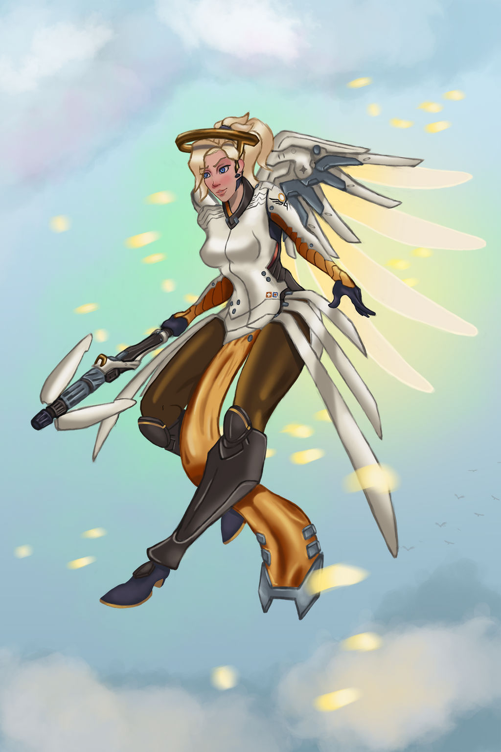 Mercy Overwatch Fanart By Peterattia On DeviantArt mercy-overwatch-fanart-by-peterattia-on-deviantart