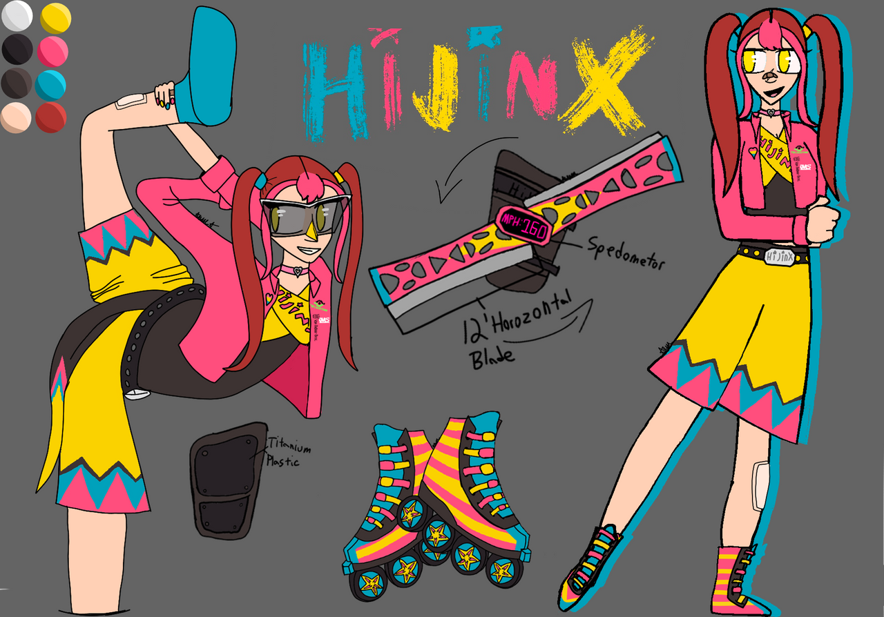 Human BattleBots- HiJinx by Alyceala28 on DeviantArt