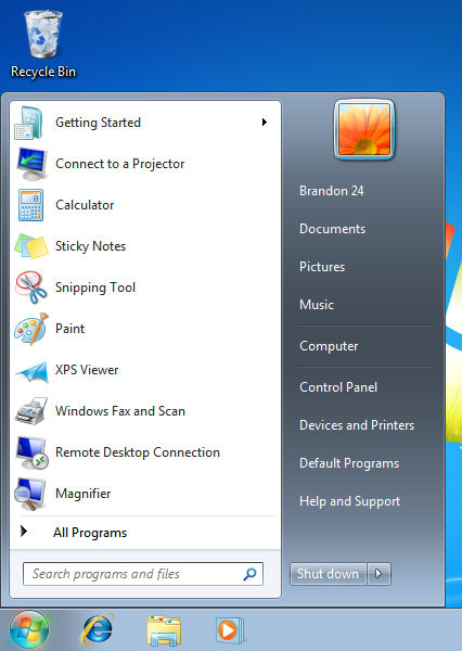 Windows 7 Start Menu by StellfromSolaria on DeviantArt