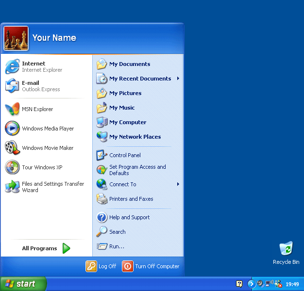 Windows XP Start Menu by StellfromSolaria on DeviantArt