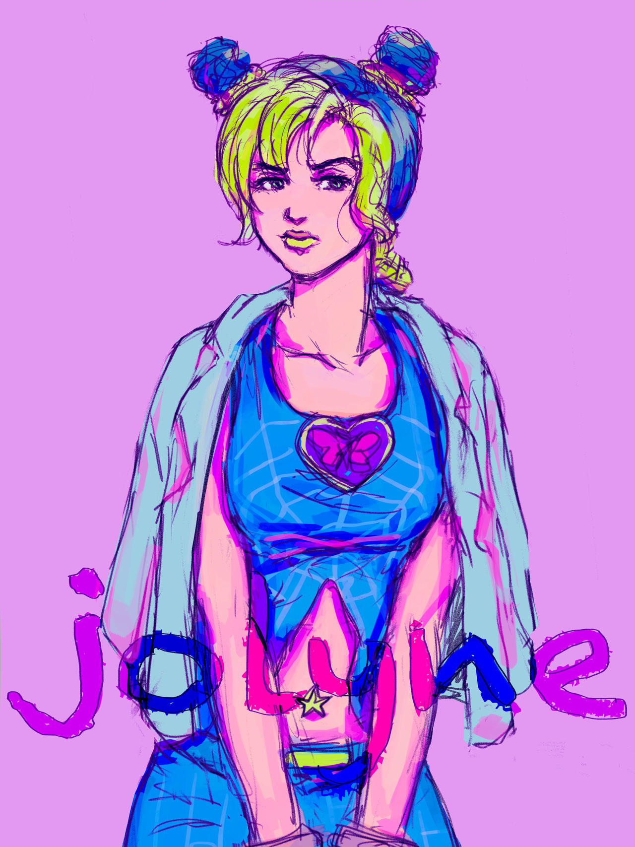 Jolyne Kujo by iahme2 on DeviantArt