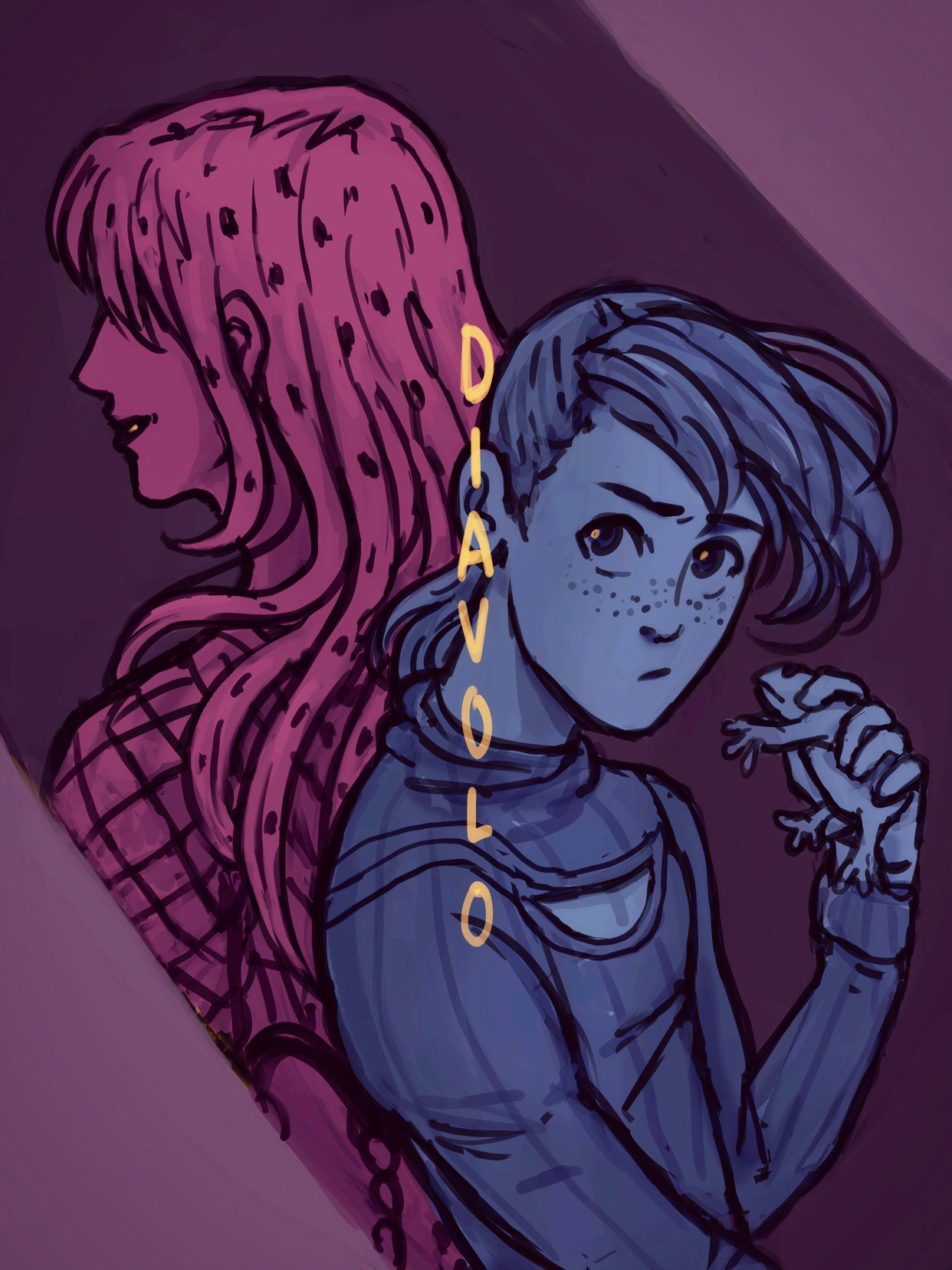 Doppio and Diavolo - Vento Aureo