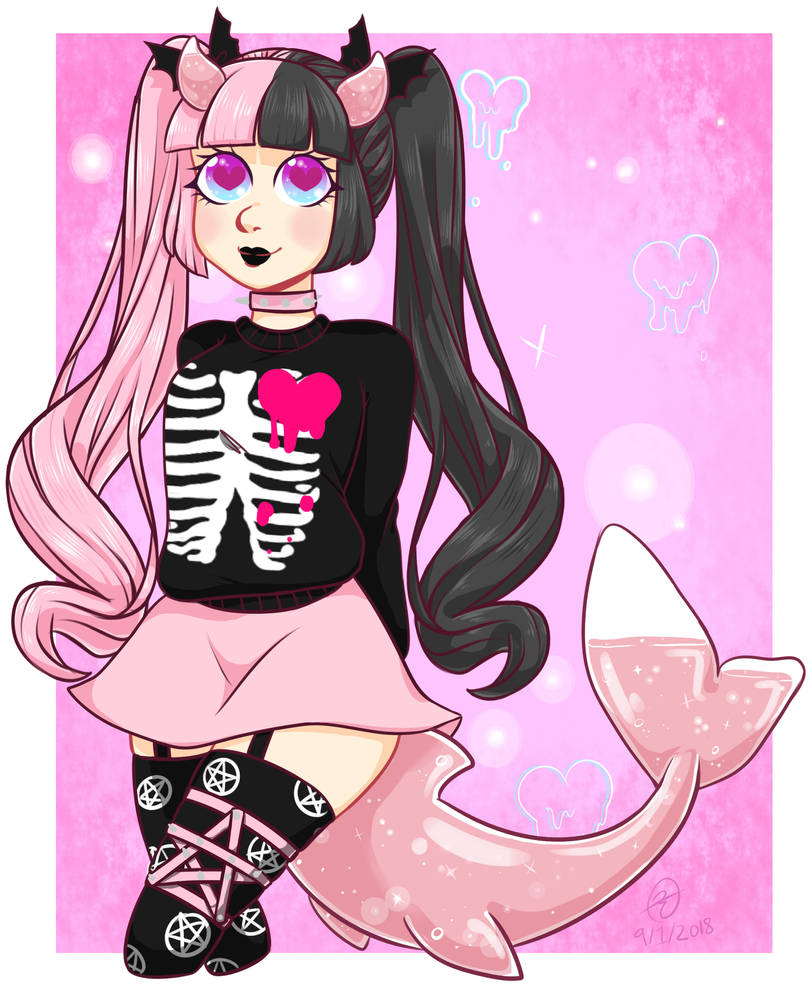 Big Tiddy Pastel Goth Girl By EllieDoodlez On DeviantArt big-tiddy-pastel-goth-girl-by-elliedoodlez-on-deviantart