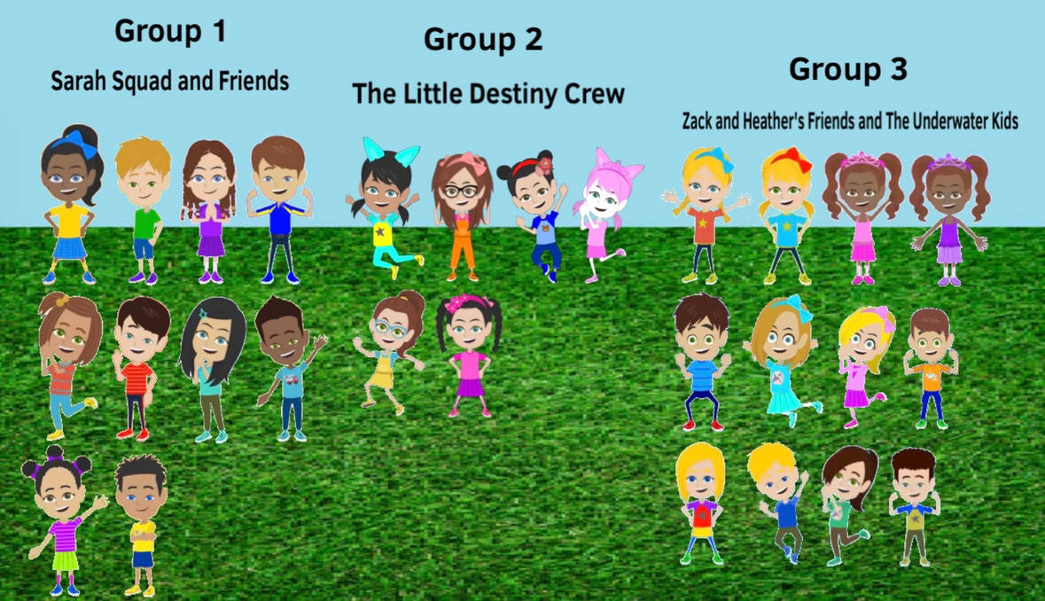 Deviantart Team Meeting the Group Team by Gabrielclark on DeviantArt
