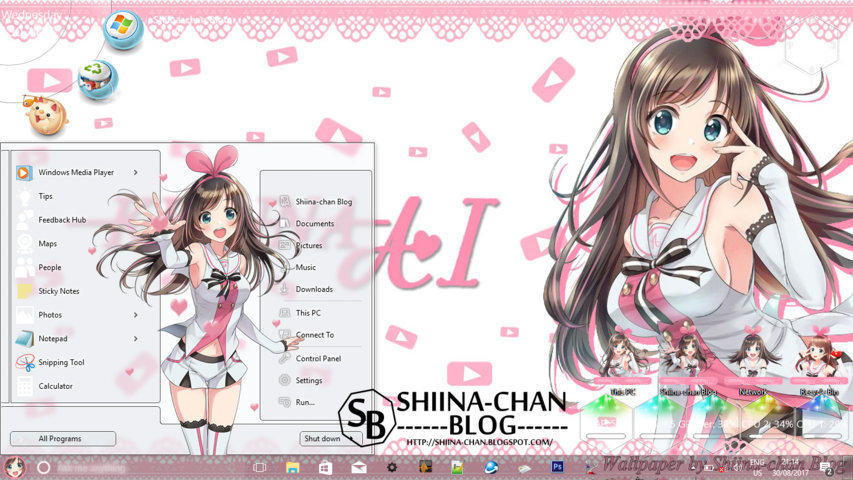 Windows Theme Kizuna AI by EnjiRiz-PC on DeviantArt