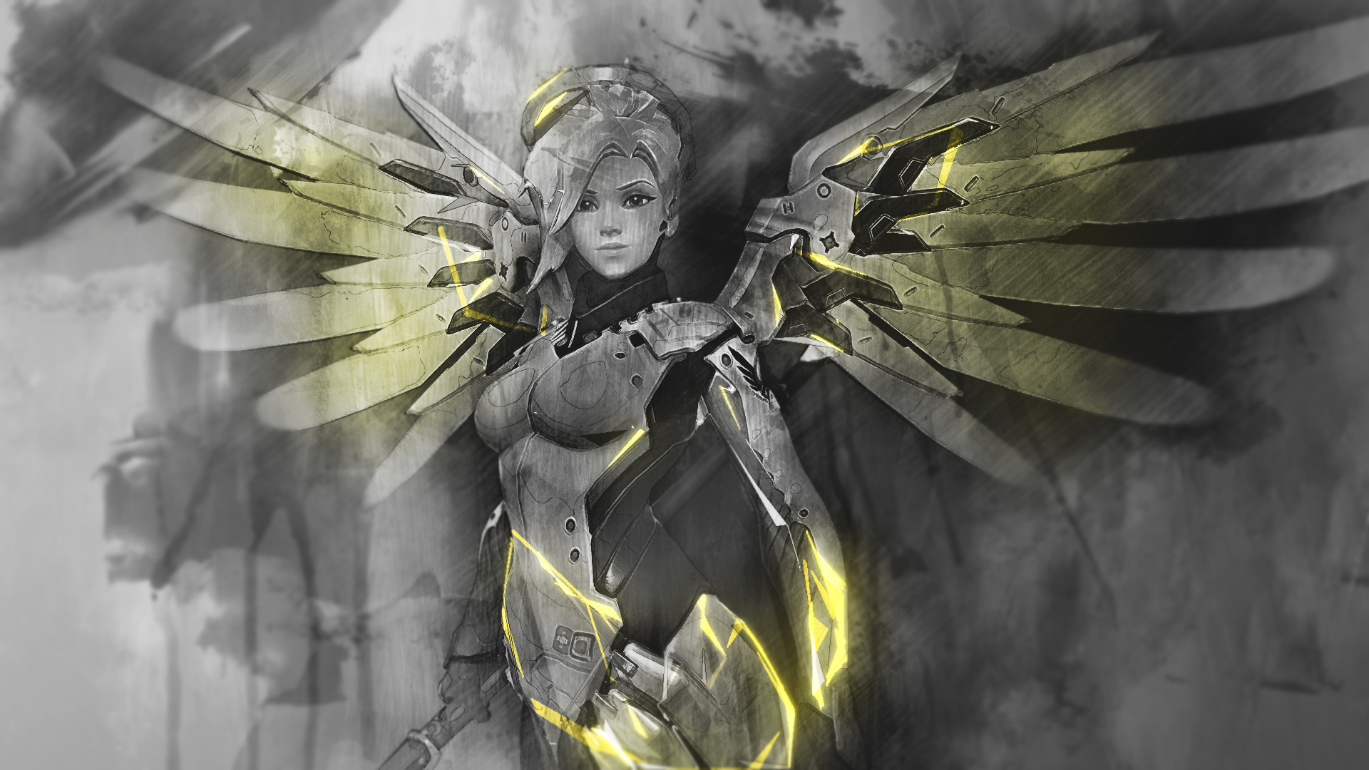 mercy overwatch wallpaper by