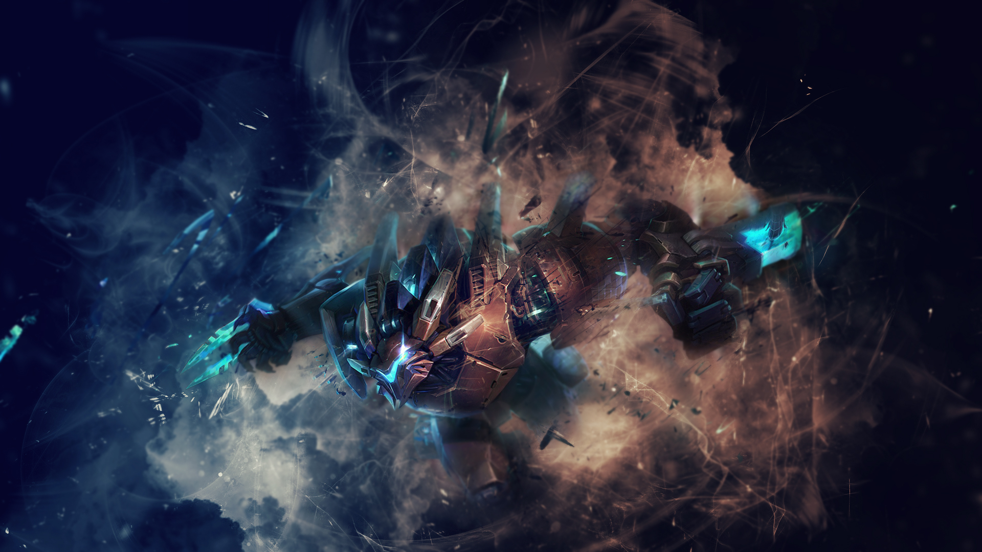 mecha rengar lol wallpaper by