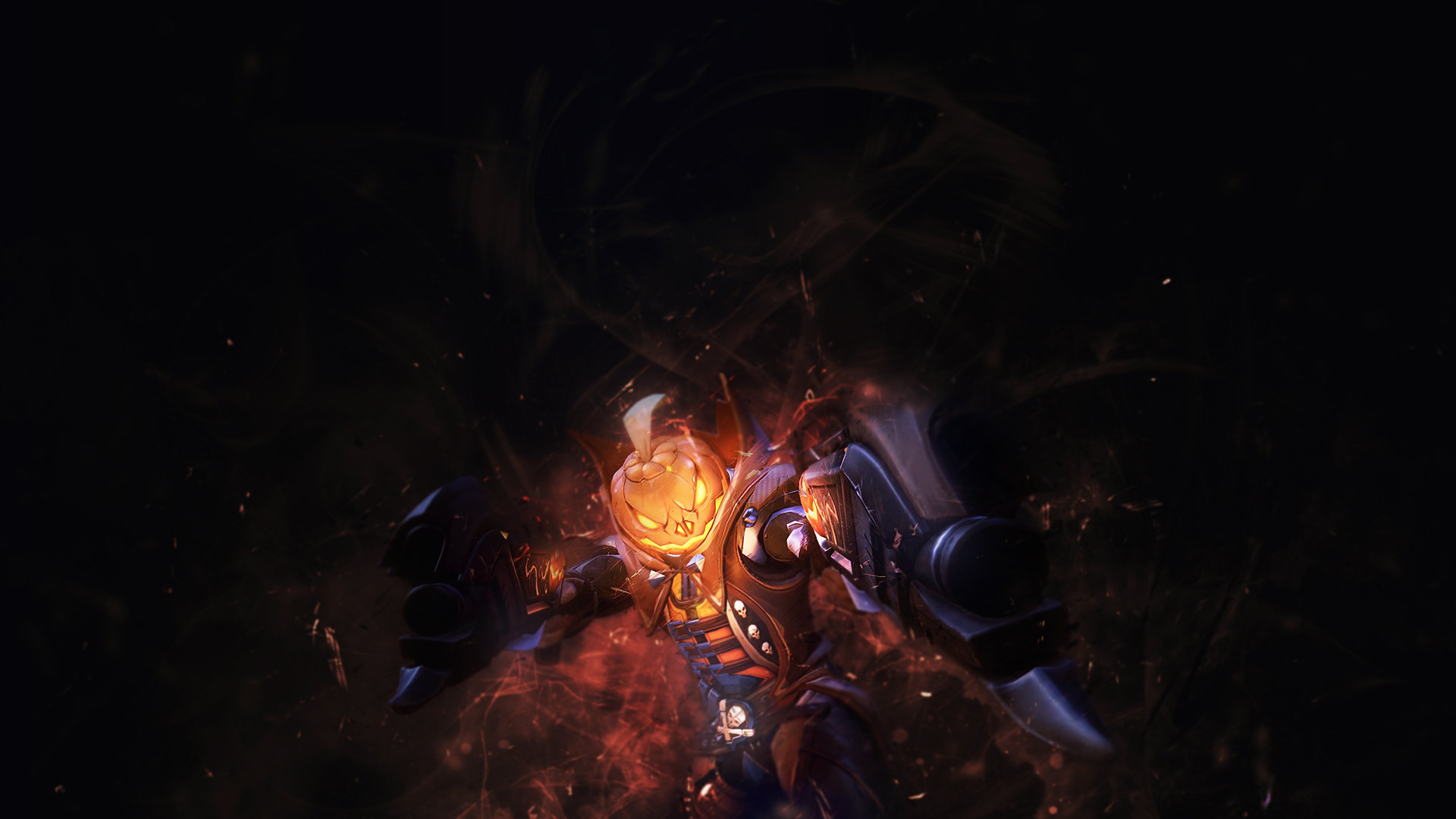 Pumpkin Reaper - Overwatch Wallpaper by RaycoreTheCrawler on DeviantArt