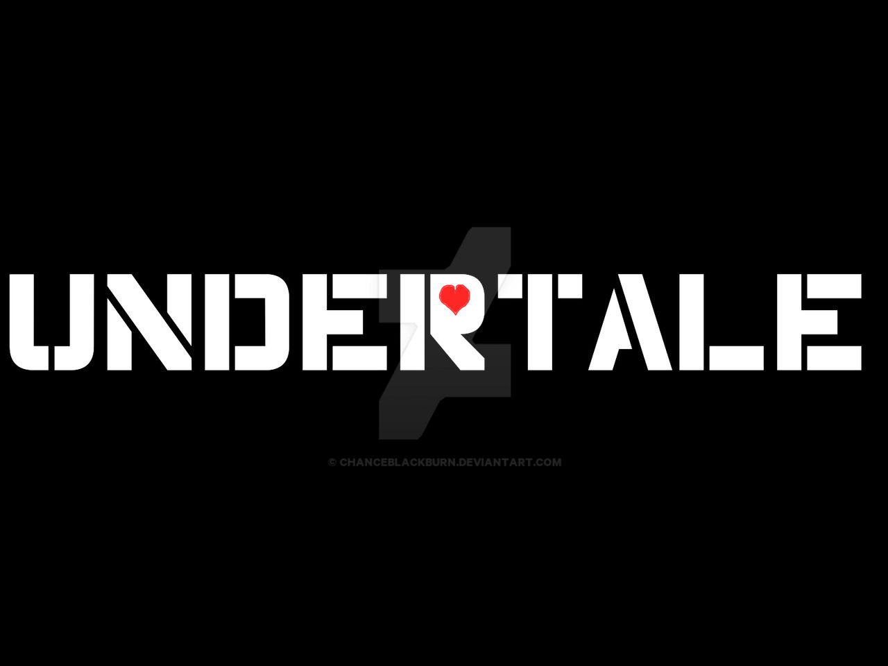 Sign Undertale My Undertale Logo by ChanceBlackburn on DeviantArt