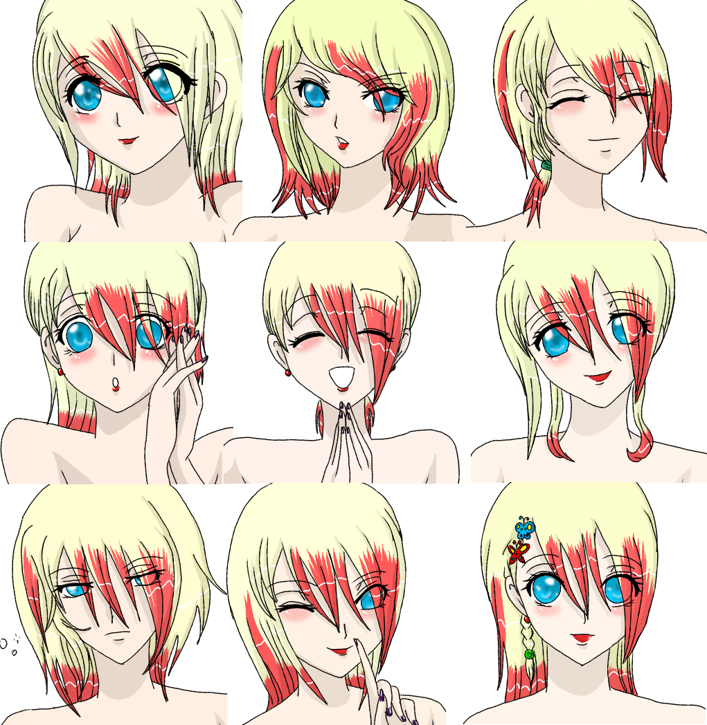 Various Hairstyles