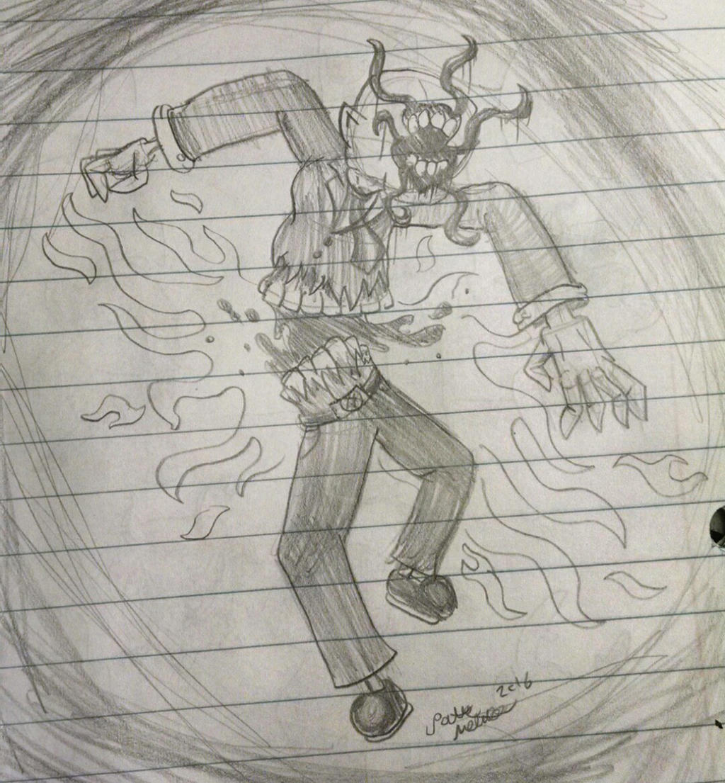 Deviantart Evil Entity A Demonic Entity by FlamingSalyut on DeviantArt