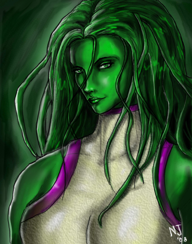 She-Hulk portrait