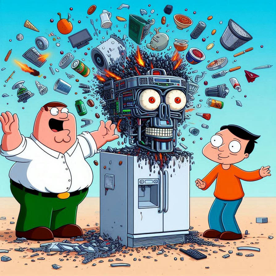 Fridge Exploding Gif Fridge Explosion by narwhalpuppy on DeviantArt