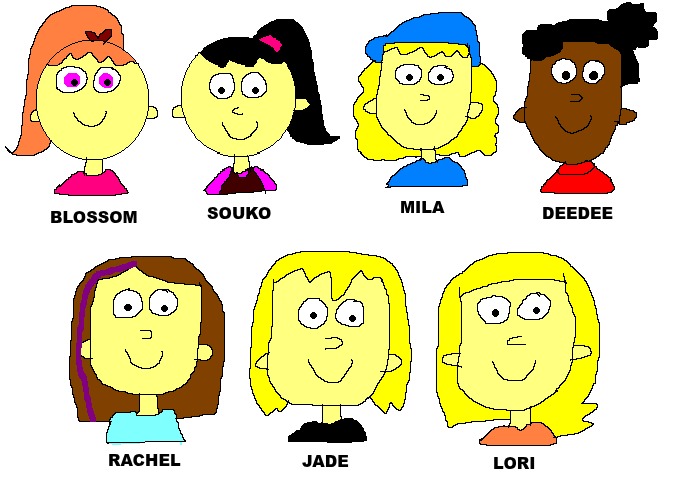 Friendship Power Deviantart Friendship Power Girls Headshots! by narwhalpuppy on DeviantArt