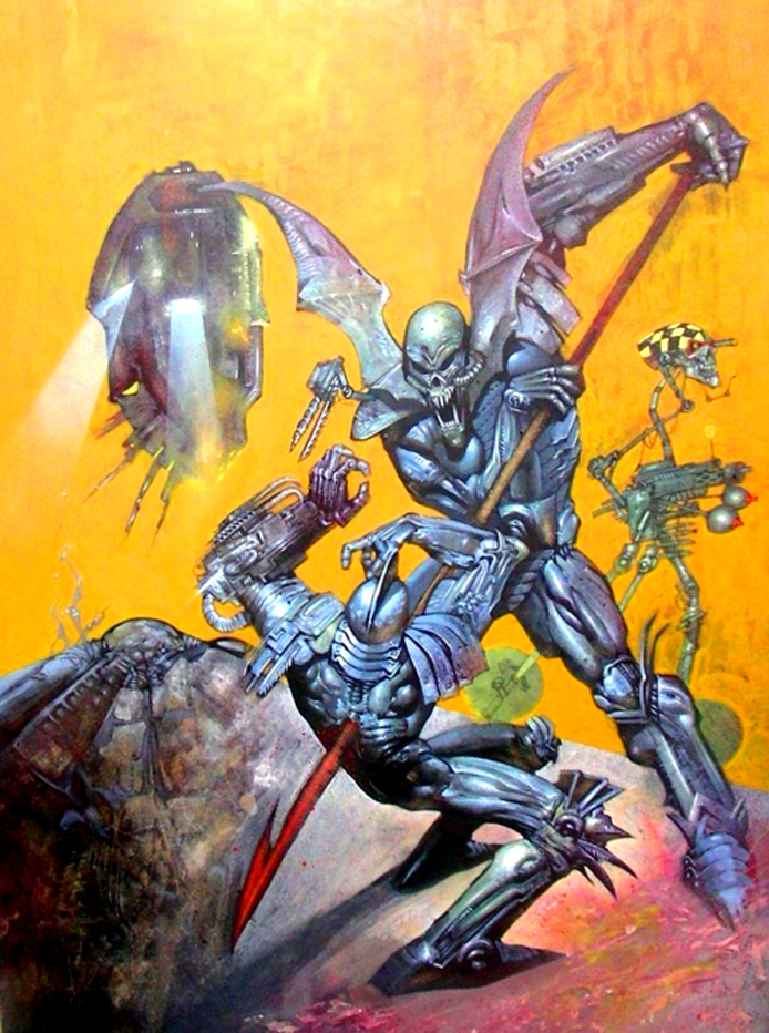 A1 Book 4 cover by SIMON BISLEY