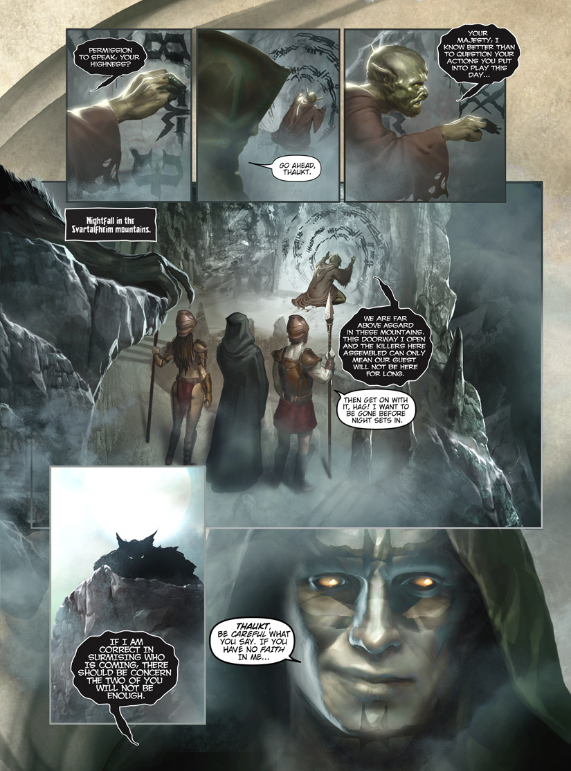 FENRIS: Wolf-God page 01 by DAVE WILKINS