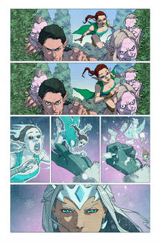 WEIRDING WILLOWS Vol 2 color art by Basri + Caeli