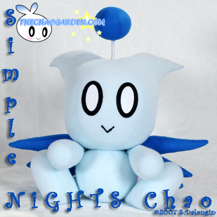 Simple NiGHTs Chao in blue