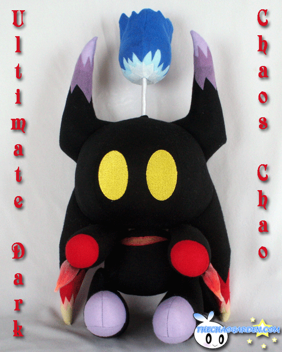 PLUSH Dark Chao from Sonic the Hedgehog 8