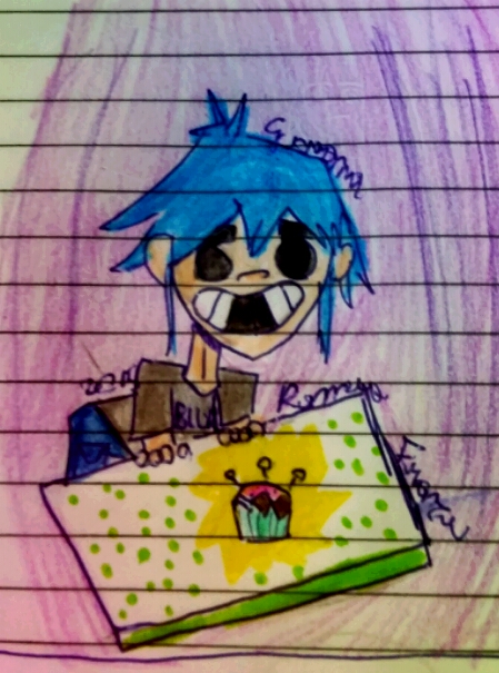 2D and the Cupcake