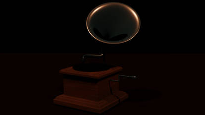 Render Wednesday- Gramophone