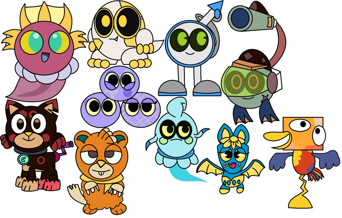 CRiTORA Recolored Characters by FluffyIsCool2022 on DeviantArt
