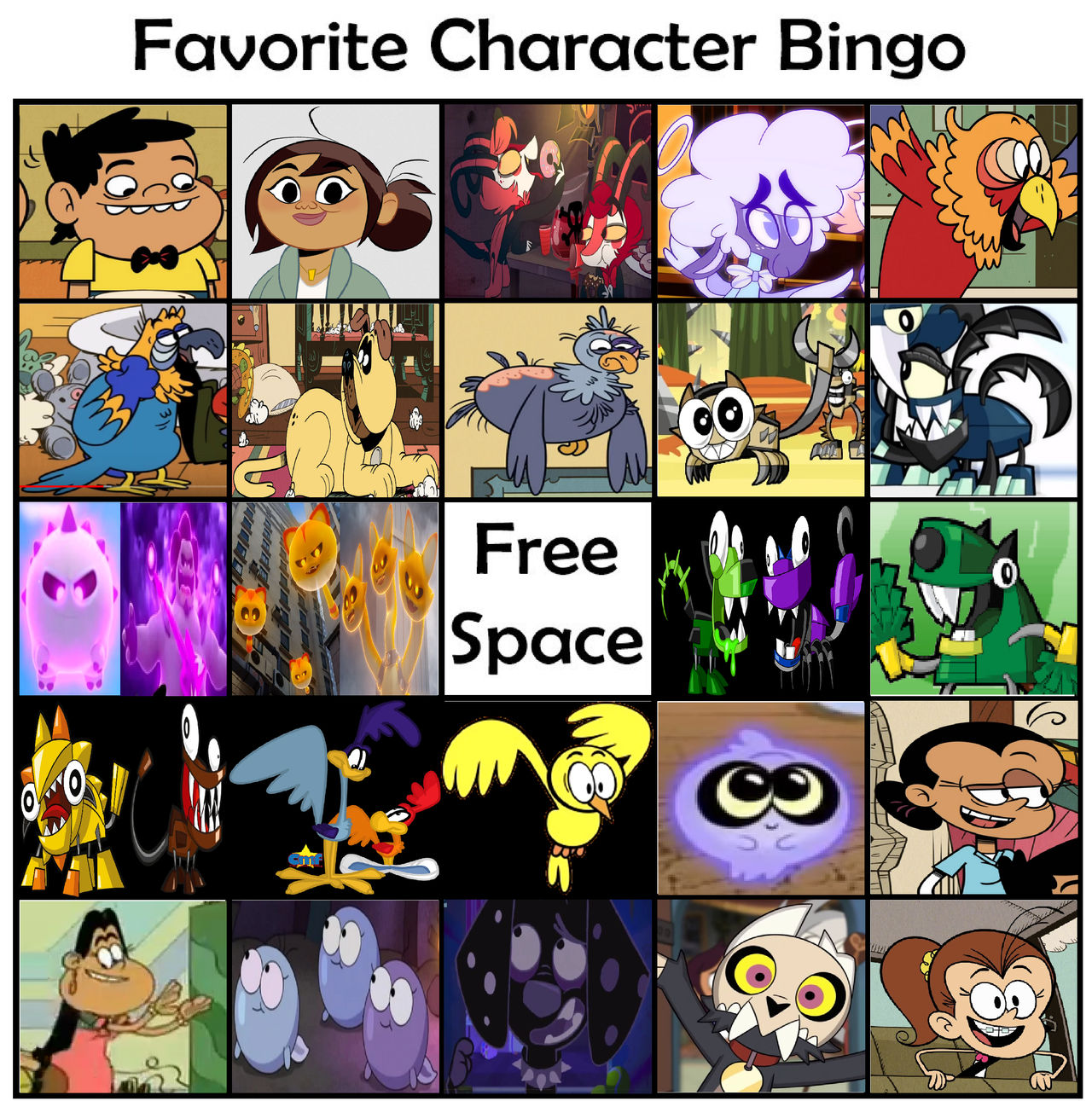 My Favorite Character Bingo By Fluffyiscool2022 On Deviantart My Favorite Character Bingo By Fluffyiscool2022 On Deviantart