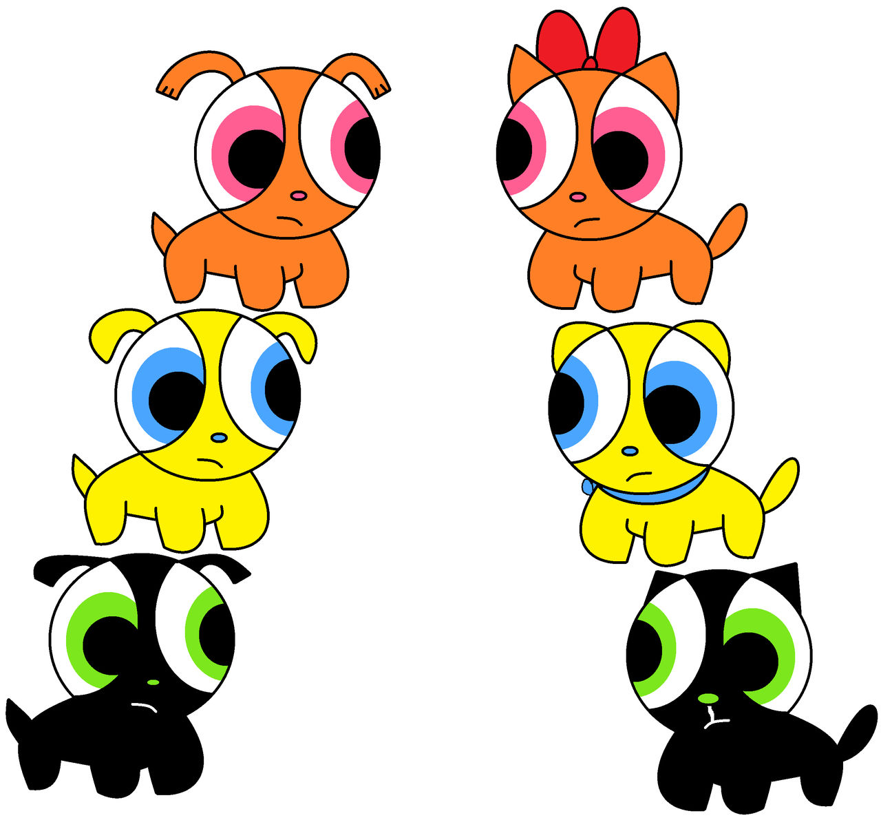 Powerpups Meets Powerpurrs by FluffyIsCool2022 on DeviantArt