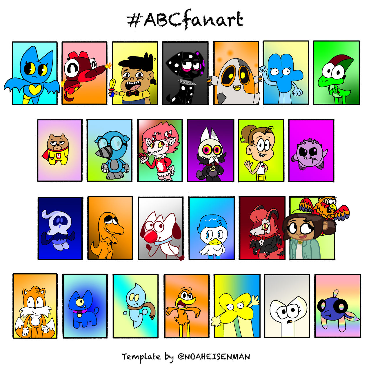 My ABC Fanart Meme by FluffyIsCool2022 on DeviantArt