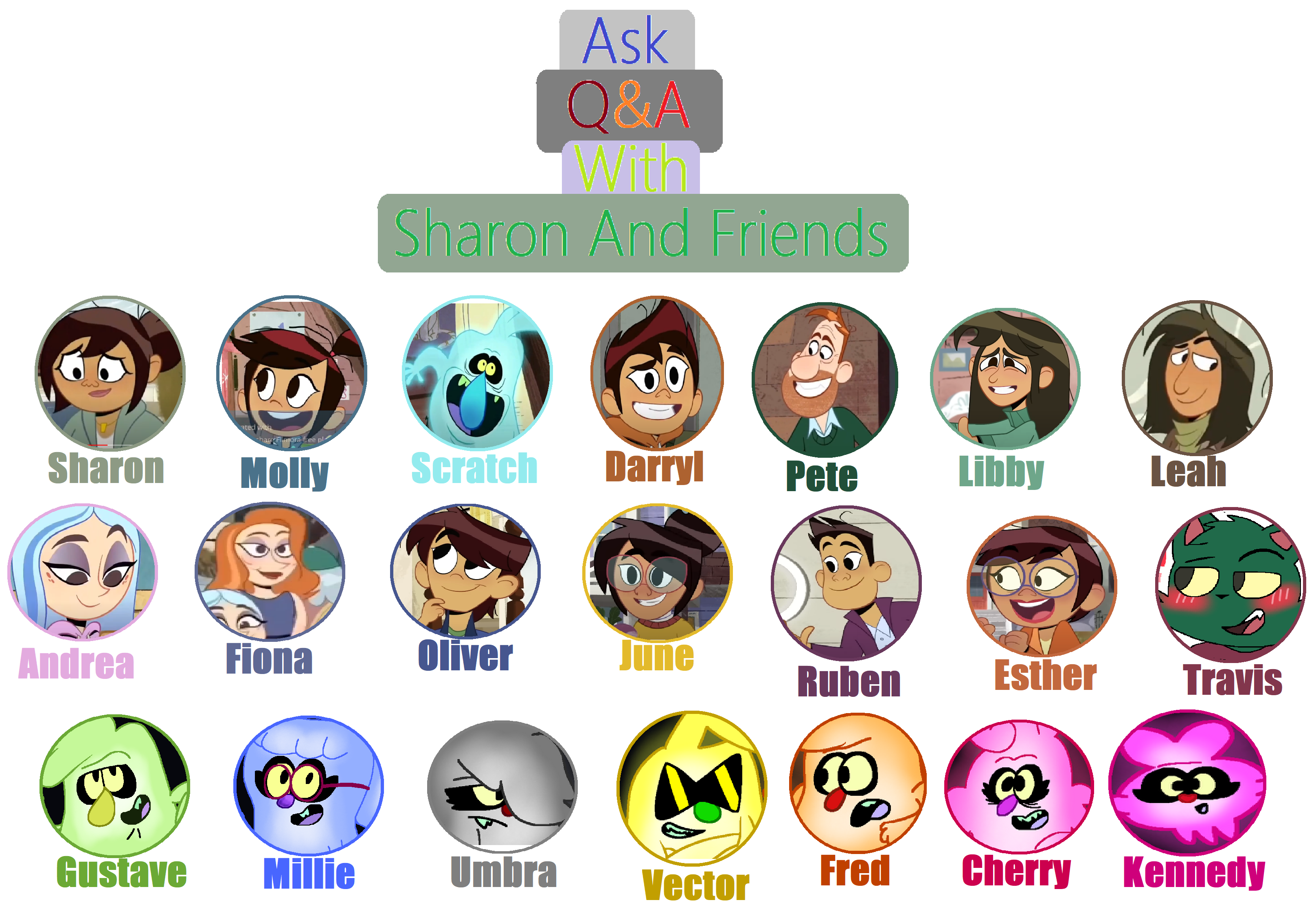 Sharoon Friend Ask QA With Sharon And Friends by FluffyIsCool2022 on DeviantArt