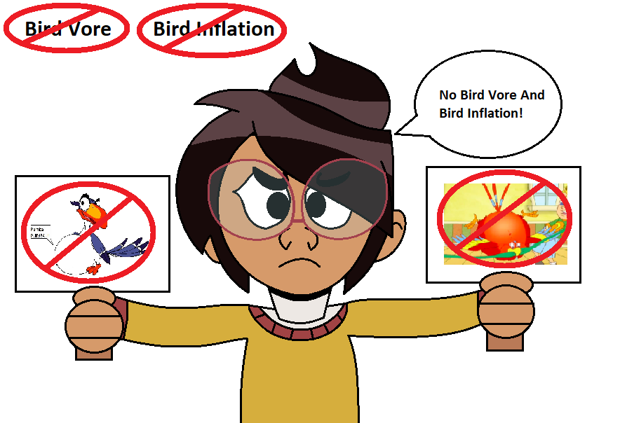 Bird Inflation Deviantart June Chen Says No Bird Vore And Bird Inflation by FluffyIsCool2022 on ...