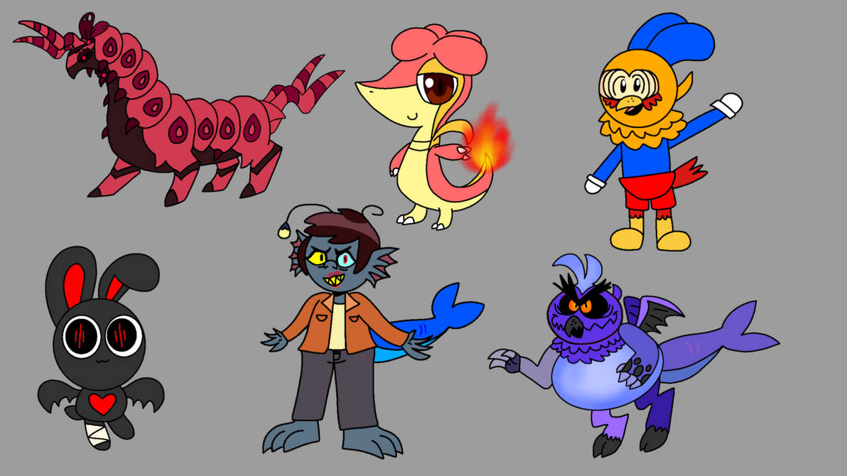 6 Of My Random Fusions by FluffyIsCool2022 on DeviantArt