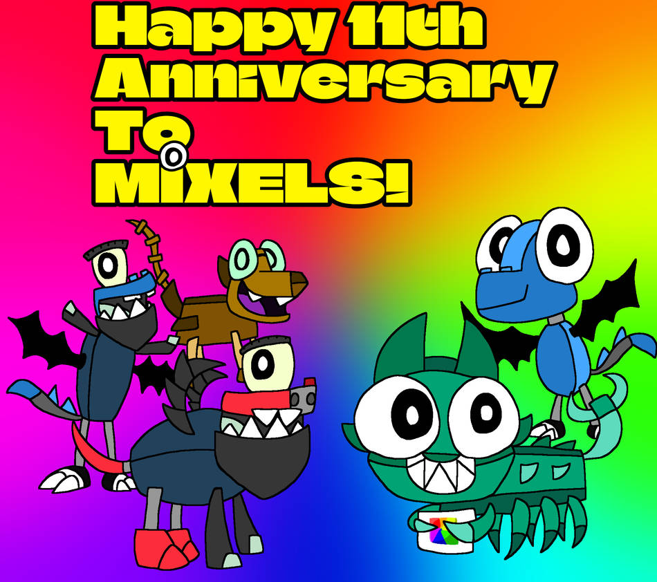 Mixels Mix's Deviantart 11 Years Of Mixels by FluffyIsCool2022 on DeviantArt