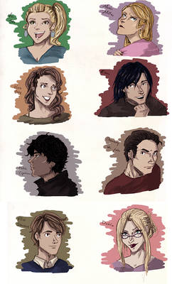 Hush Hush Characters