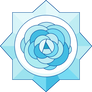 Winter Flower Badge