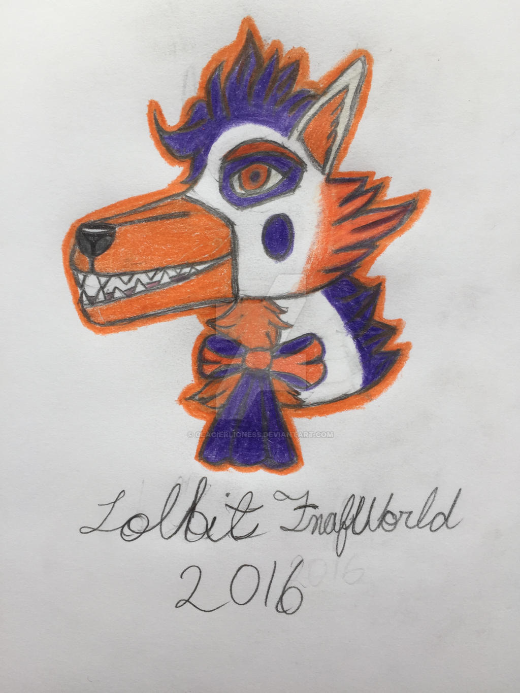 Lolbit fox animatronic