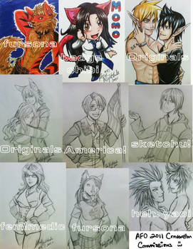 AFO Commissions 2011