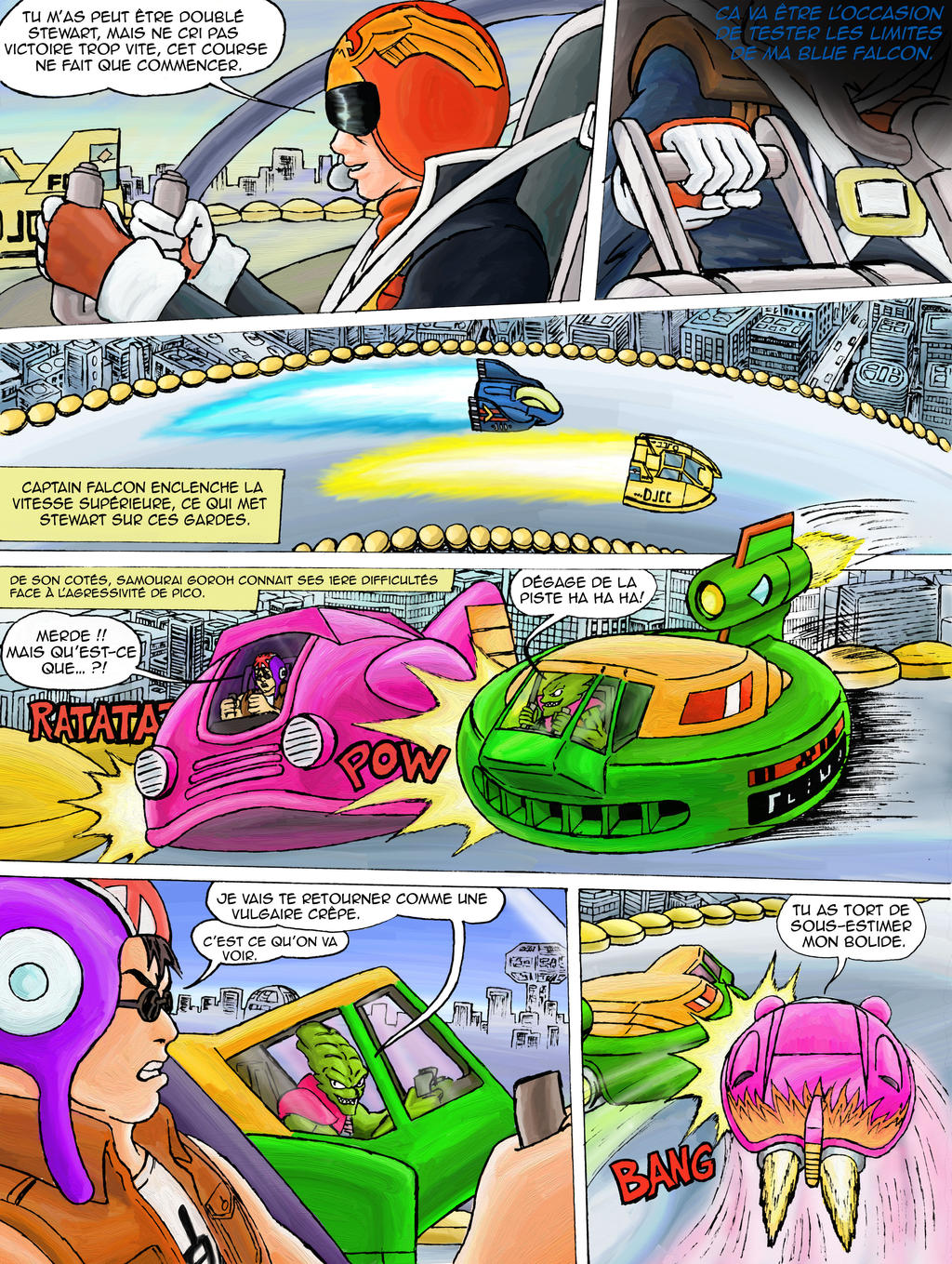 F Zero Comic Page 2 By Shadman Art On Deviantart