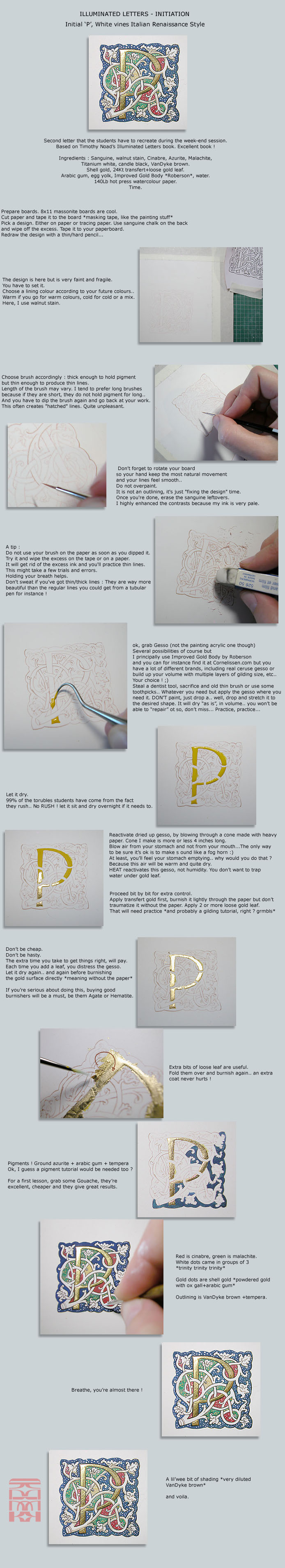 Illuminated 'P' - Tutorial (Daily Deviation)