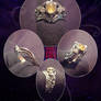 Honey rings set