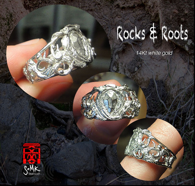 Rocks and Roots ring