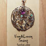 Round Jungle (Amethyst and opals)