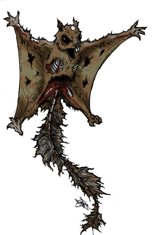 Undead Flying Squirrel by DrBrunch on DeviantArt