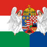 Flag of Hungary-Croatia