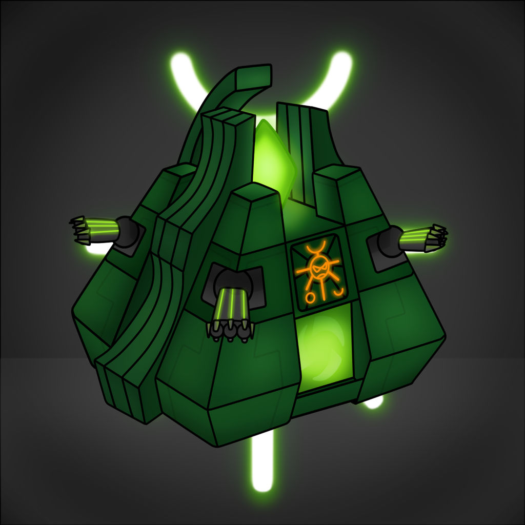 Carbot W40K Necron : Monolith by CountryGump on DeviantArt