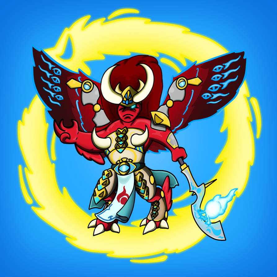 Carbot W40K TS : Daemon primarch Magnus the red by CountryGump on ...